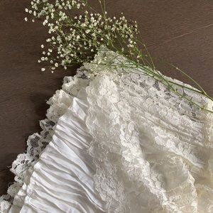 Full Length Lace Skirt